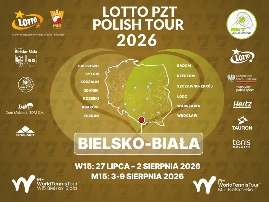 Tenisowe święto na kortach w Komorowicach. Bielsko-Biała ugości gwiazdy polskiego tenisa