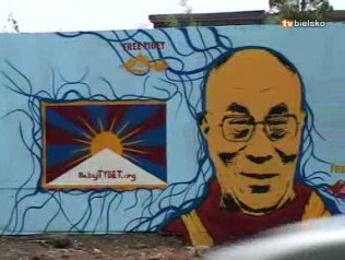 Grafitti dla Tybetu