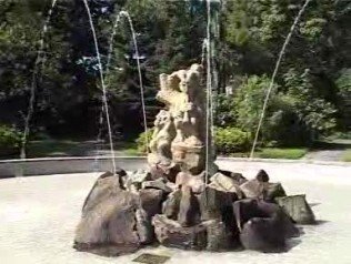 Naprawiona fontanna