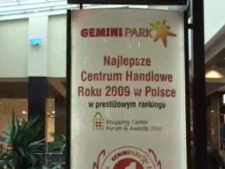 Gemini Park najlepsze w Polsce!