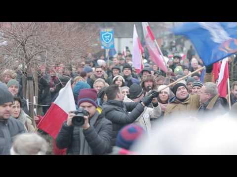 Protesty w Bielsku-Białej.