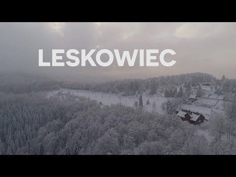 Zimowe widoki Leskowca