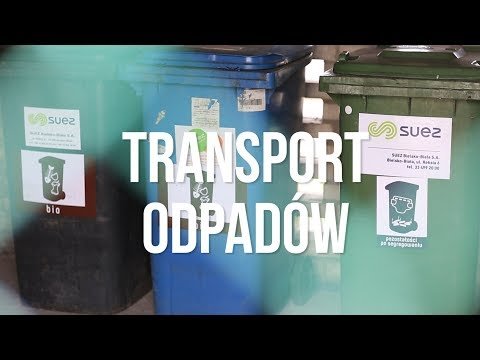 Transport odpadów w Bielsku-Białej.
