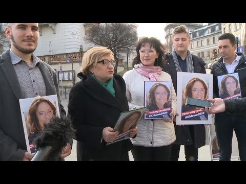 Kampania Małgorzaty Kidawy - Błońskiej w Bielsku - Białej