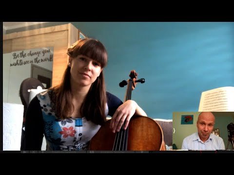 #KWARANTALNIK Basia Kaczmarek wiolonczelistka izolacja w orkiestrze