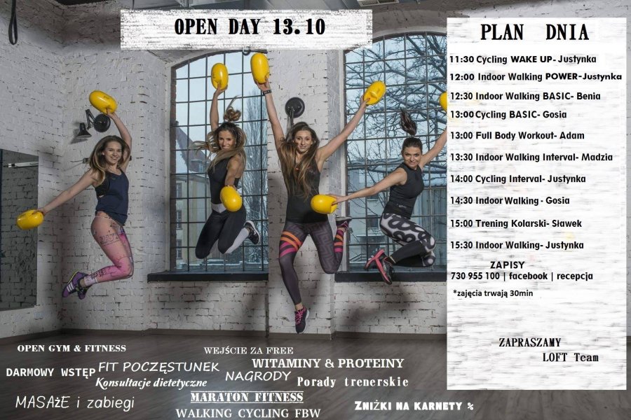Open Day – LOFT Fitness & Gym