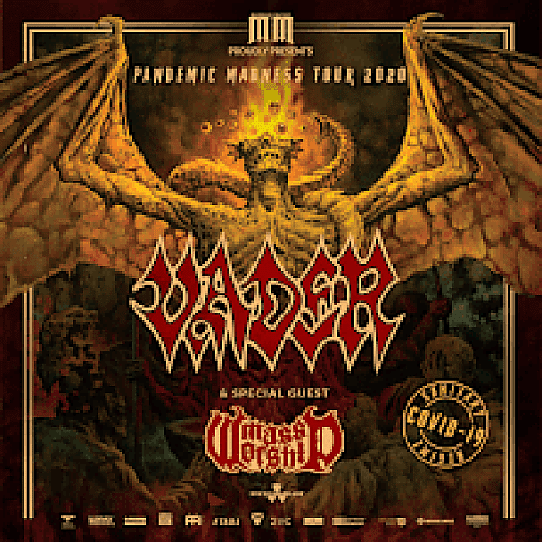 VADER + Mass Worship, Pandemic Madness Tour 2020 w Bielsku-Białej