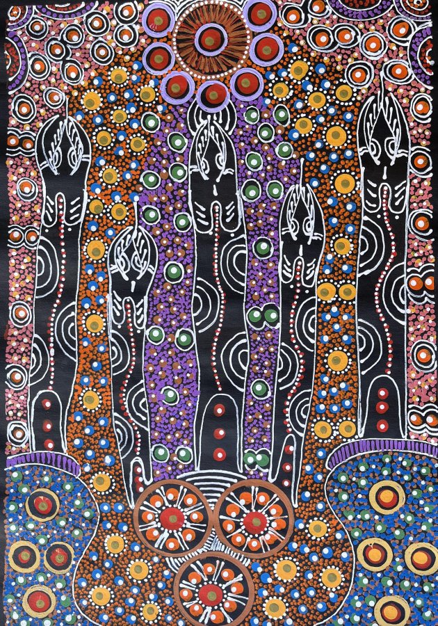 Ślady i znaki – malarstwo Aborygenów z Australii Centralnej