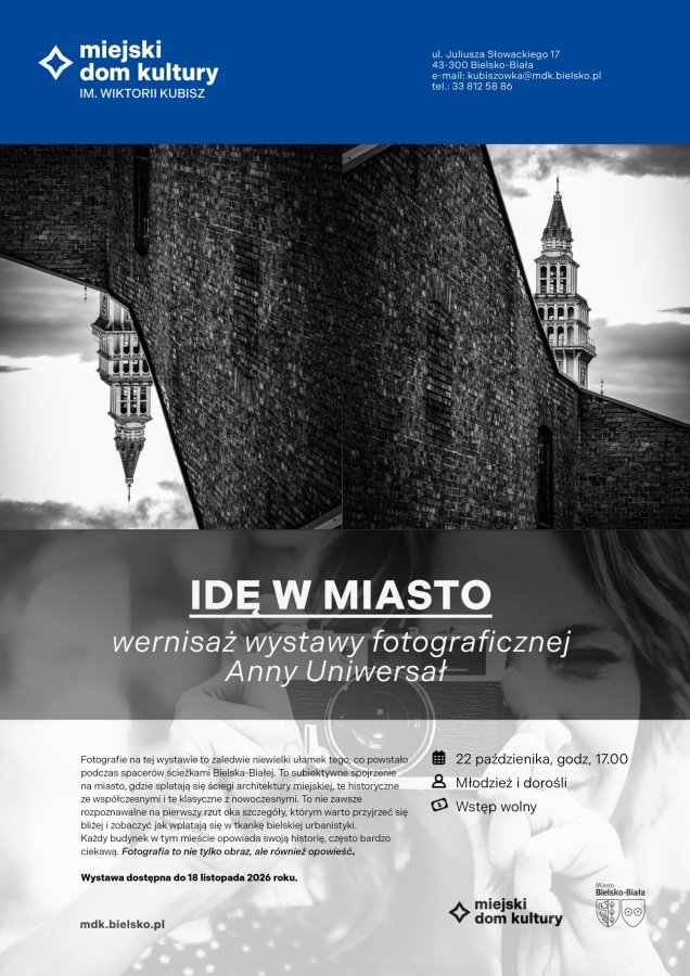 Wernisaż wystawy „Idę w Miasto”