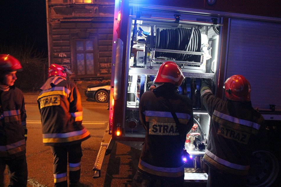 Alarm w środku nocy