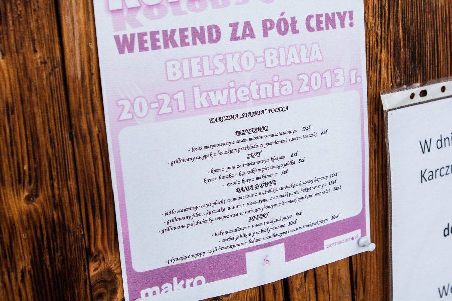 Obiad za pół ceny