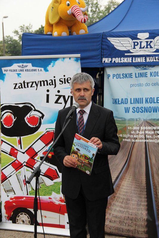 Zderzenie pociągu z samochodem - galeria