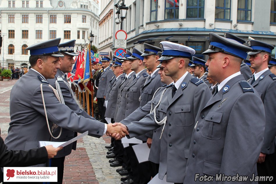Policjanci świętowali w Bielsku-Białej