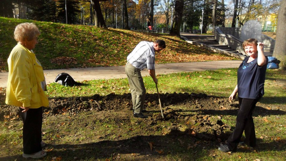 Na wiosnę park rozkwitnie - foto