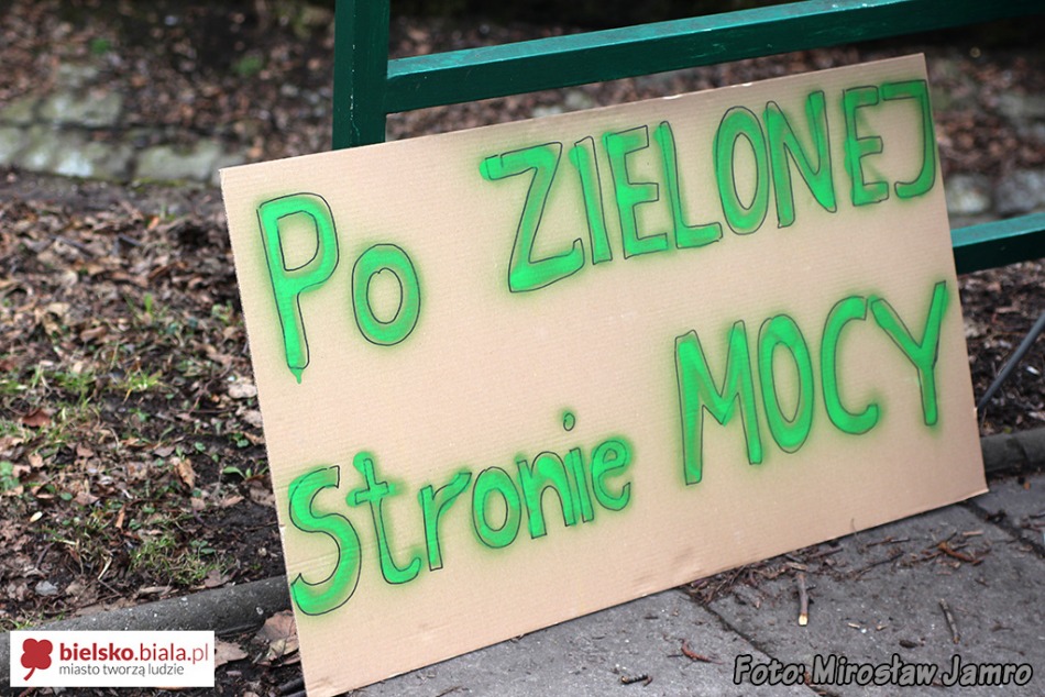 Protest na Bulwarach Straceńskich - foto