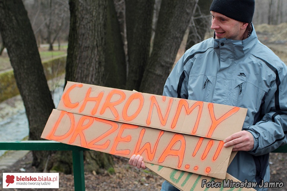 Protest na Bulwarach Straceńskich - foto