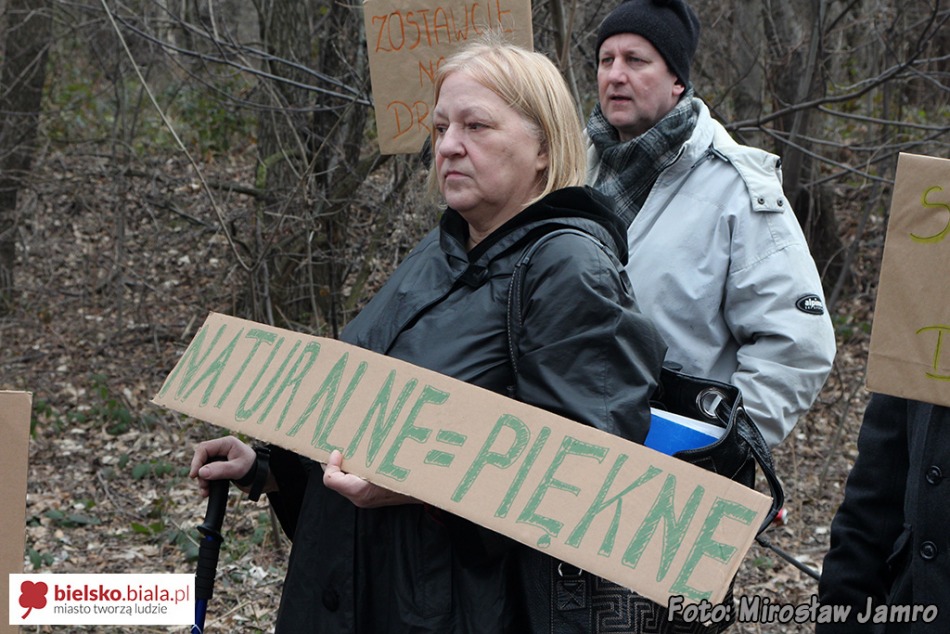 Protest na Bulwarach Straceńskich - foto