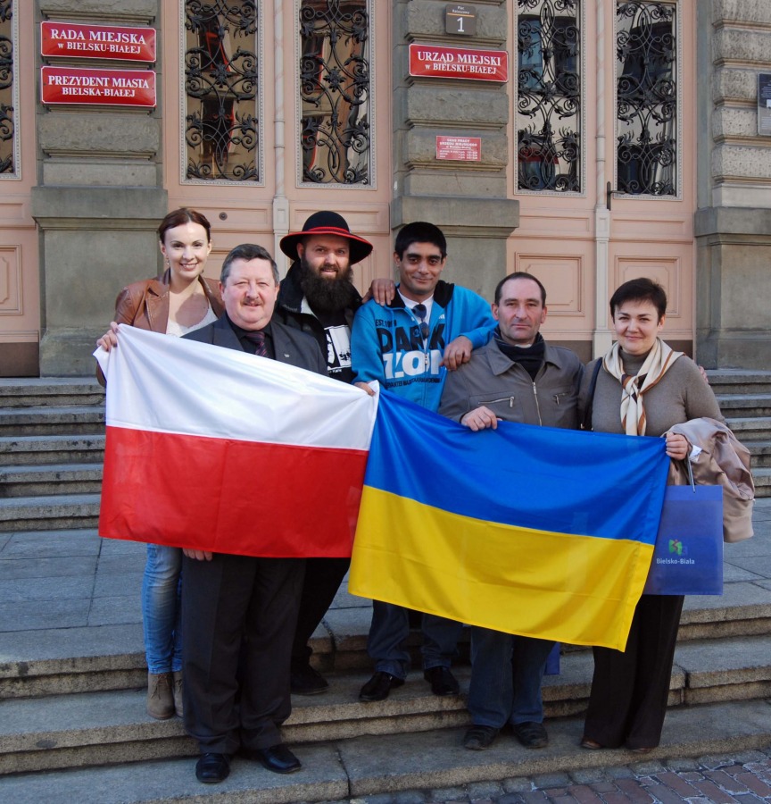 Bojownicy zwiedzili Bielsko-Białą - foto