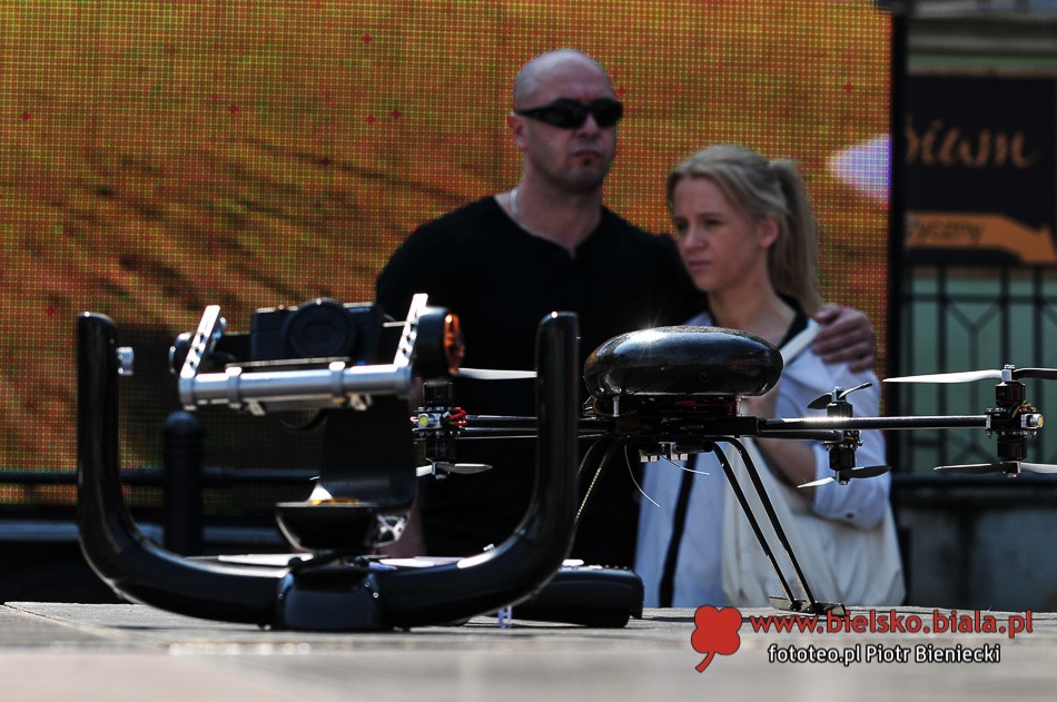 Dron nad Rynkiem