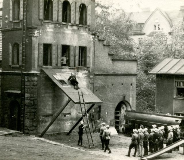 Remiza na świńskim placu