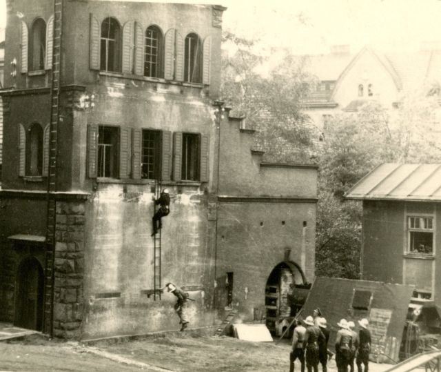 Remiza na świńskim placu