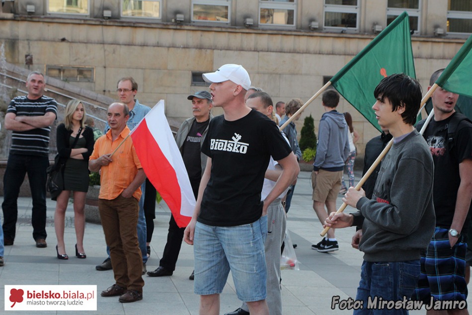 Pikieta na placu Chrobrego - foto