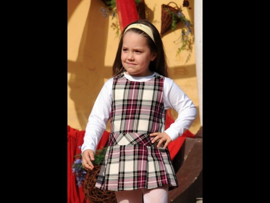 Dzieci szkolone na wybieg