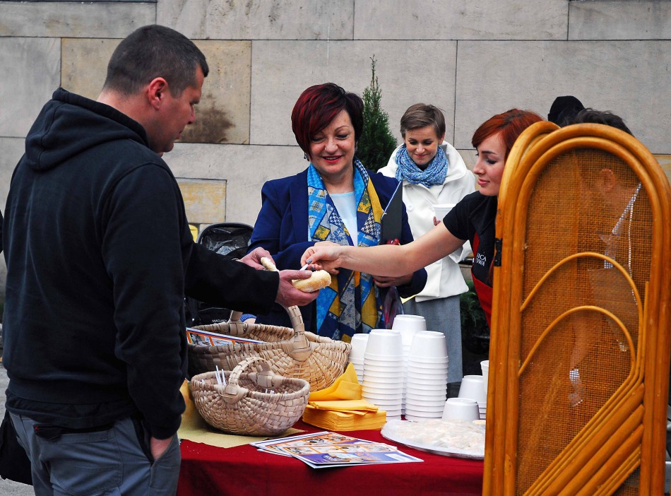 Śląski żurek na bielskim placu - foto