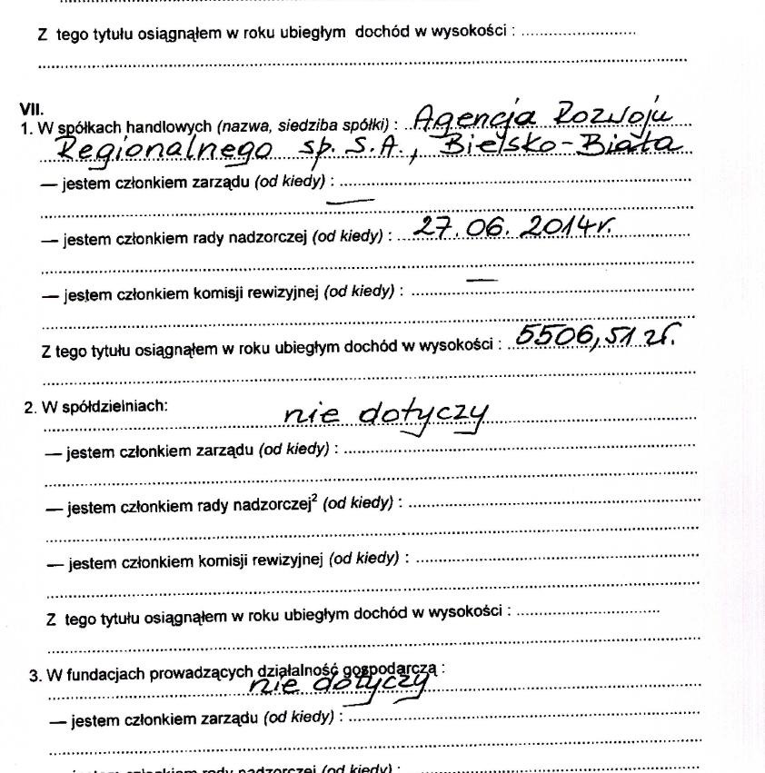 Z ratusza do rady nadzorczej