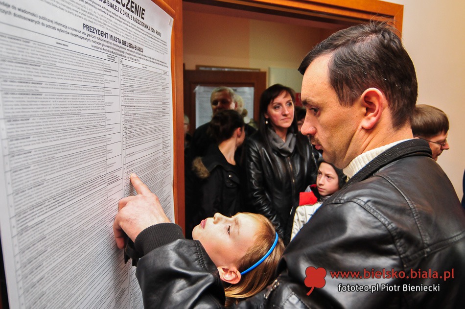 Wybory 2014 - tak głosują bielszczanie - foto