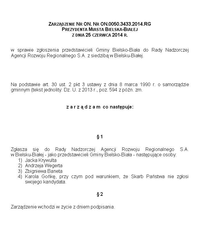 Okrzesik przegrał w pierwszej instancji