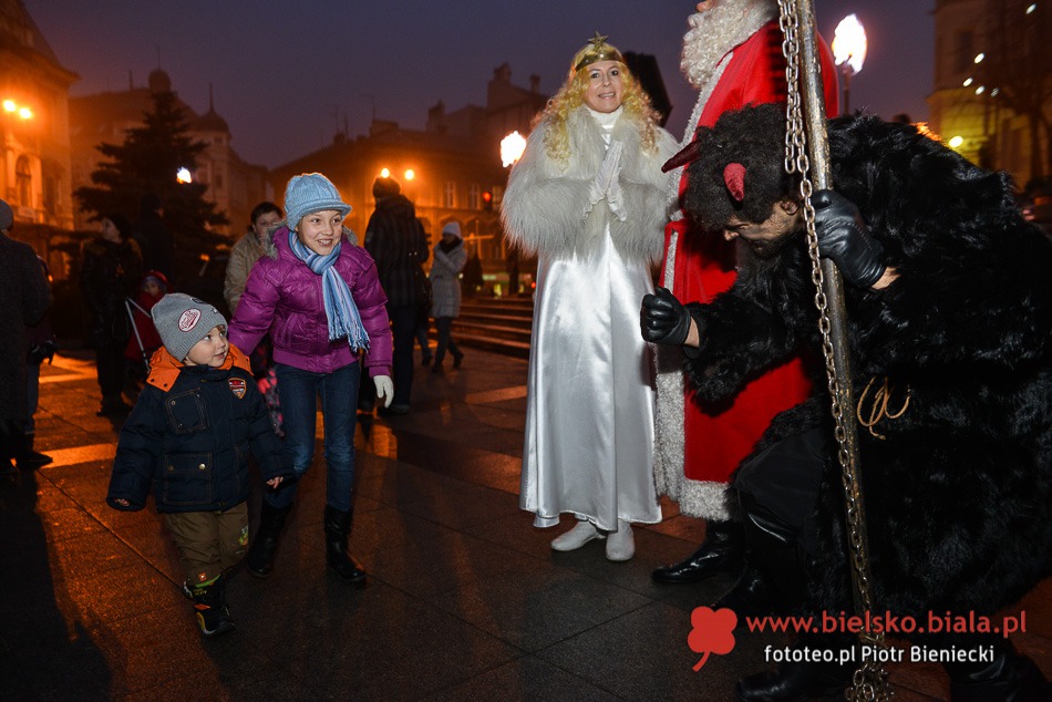 Prezydent włączył iluminacje - foto