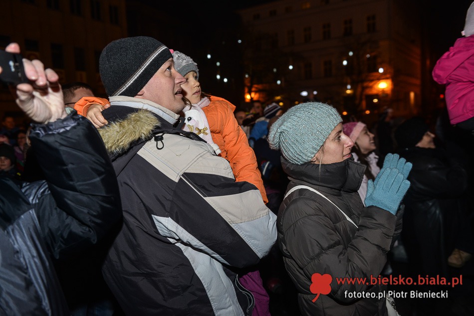 Prezydent włączył iluminacje - foto