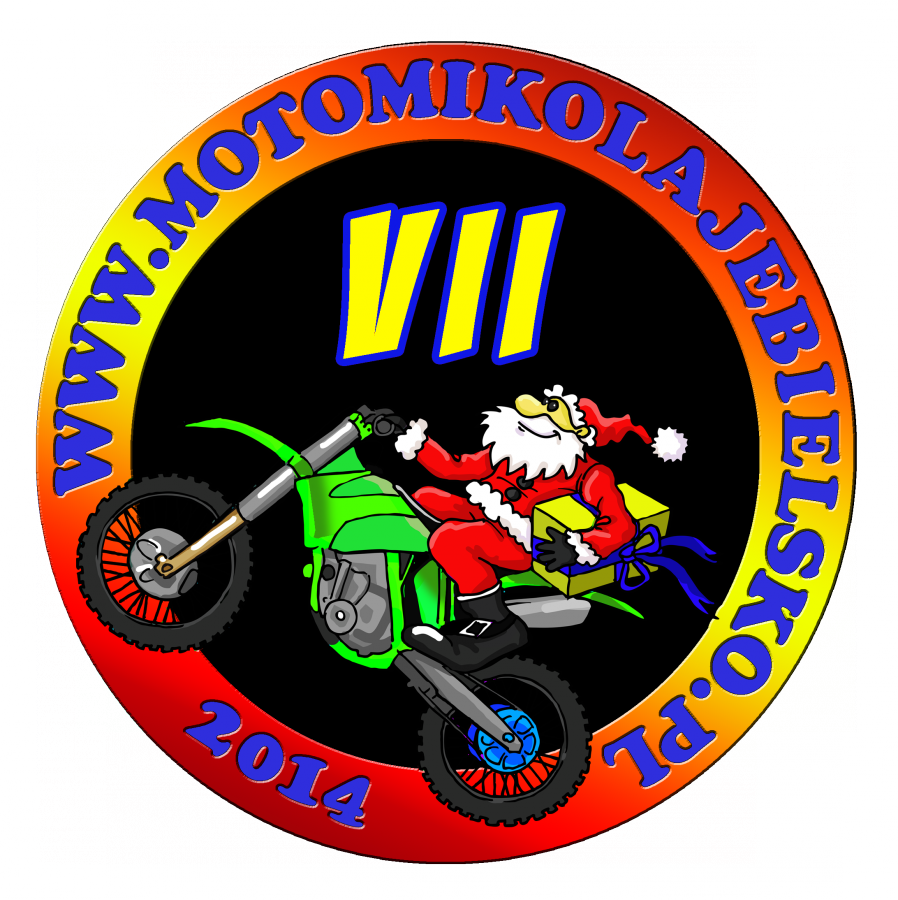 Na motocyklach z prezentami