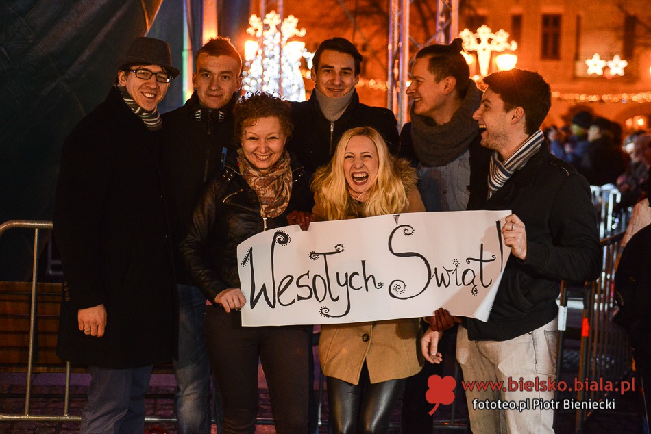 Świątecznie na bielskim Rynku - foto