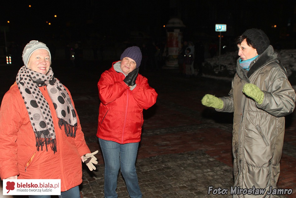 Nowy Rok przed ratuszem - foto