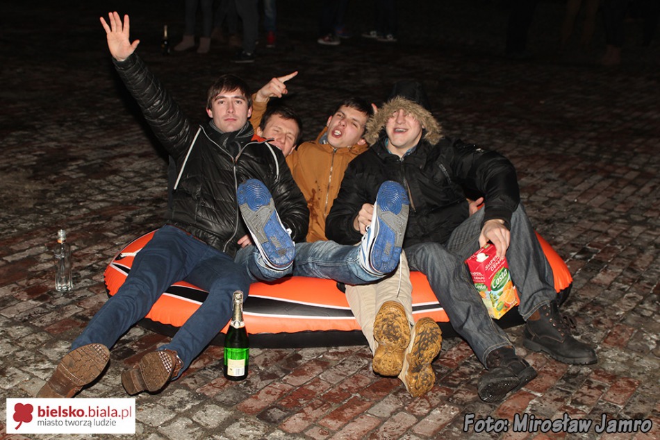Nowy Rok przed ratuszem - foto