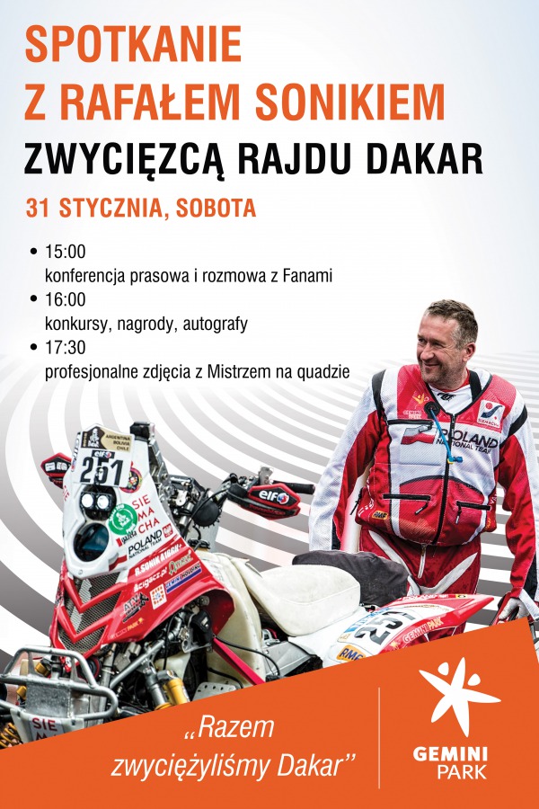 Spotkanie ze zwycięzcą Rajdu Dakar - foto
