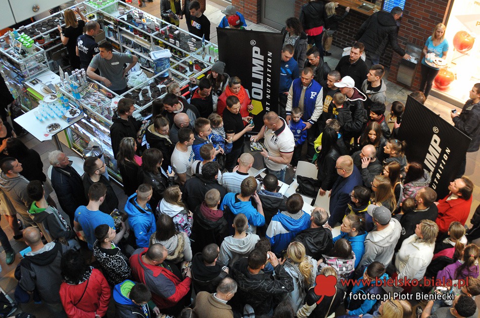 Wyciskanie z Pudzianem - galeria