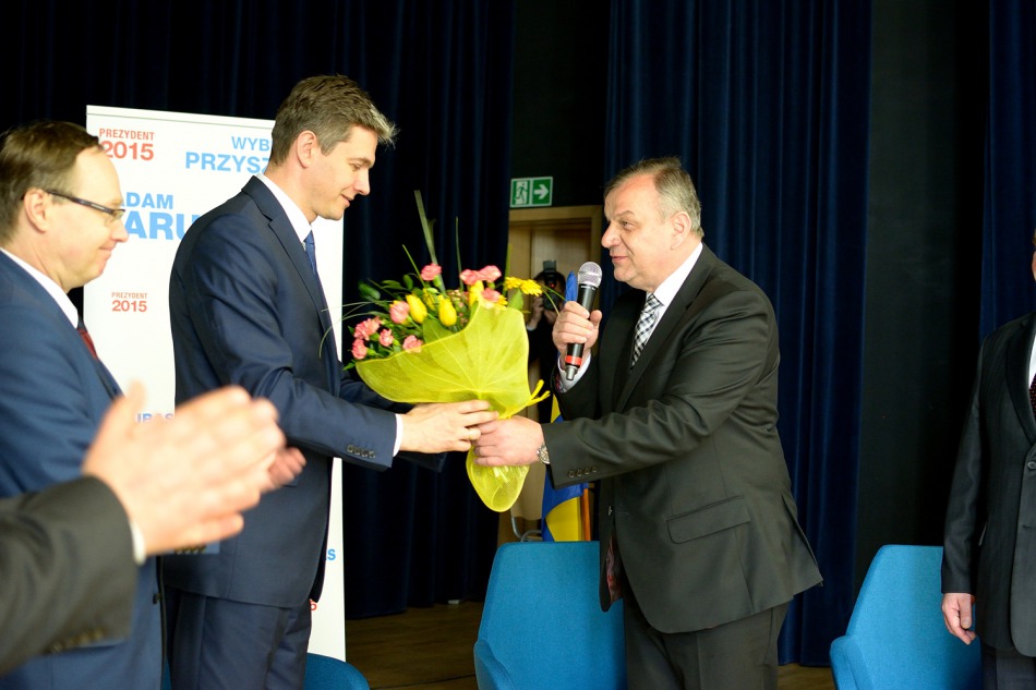 Adam Jarubas w Bielsku-Białej - foto