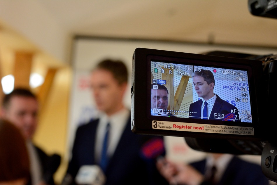 Adam Jarubas w Bielsku-Białej - foto
