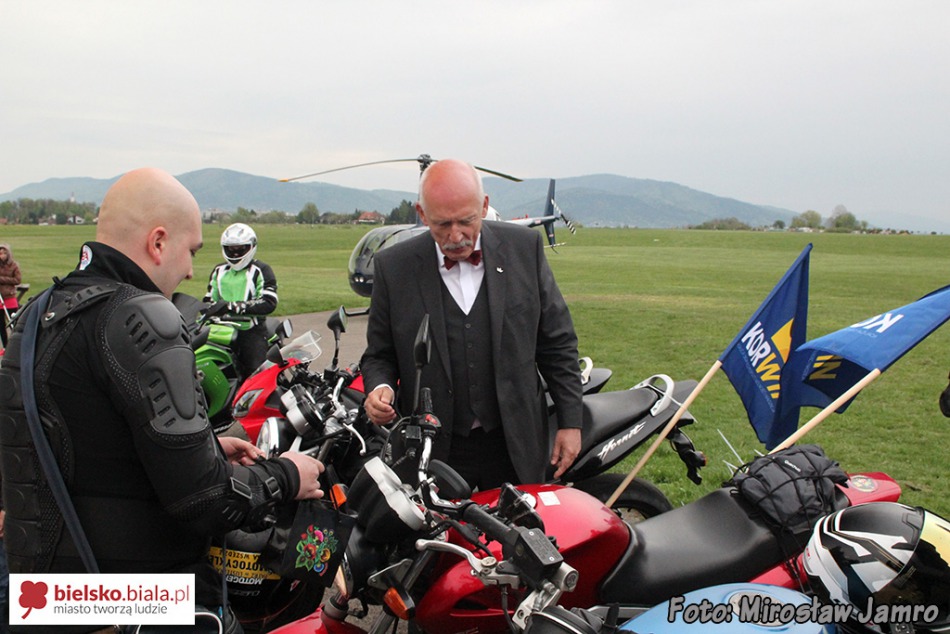 Janusz Korwin-Mikke w Bielsku-Białej - foto