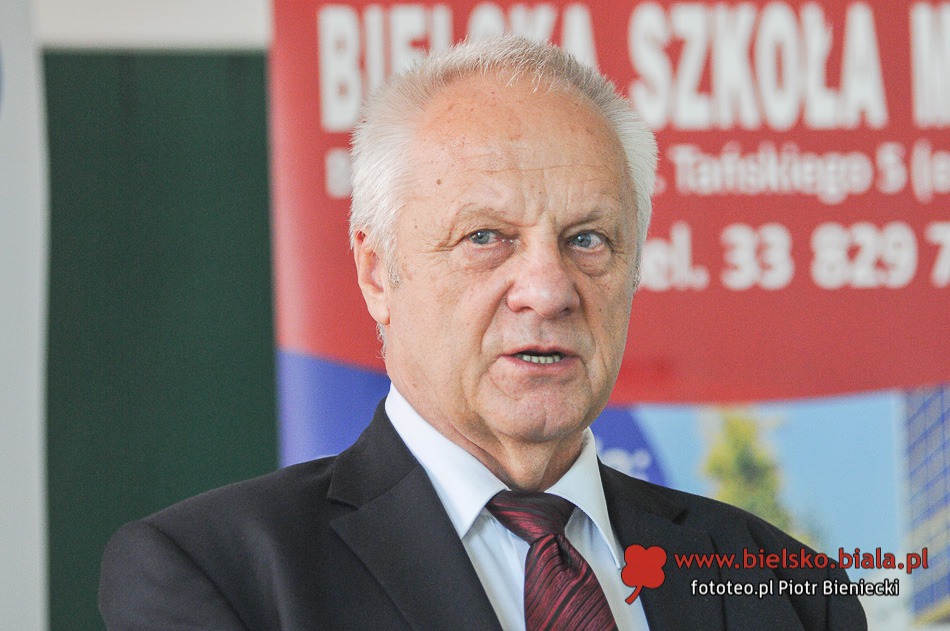Poseł Niesiołowski w Bielsku-Białej - foto
