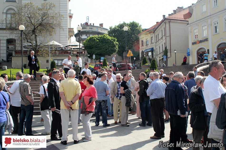 Uliczna akcja wyborcza PiS - foto