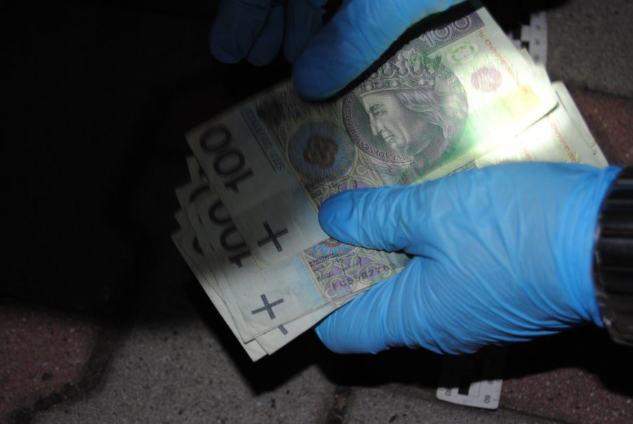 Drukował fałszywe banknoty - foto