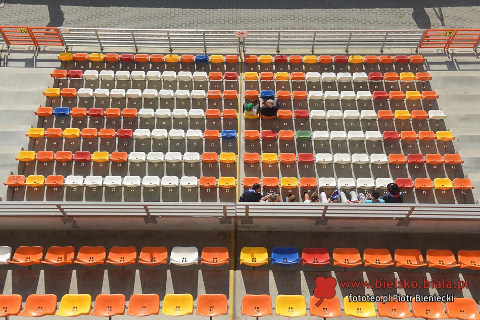 Stadion od zaplecza
