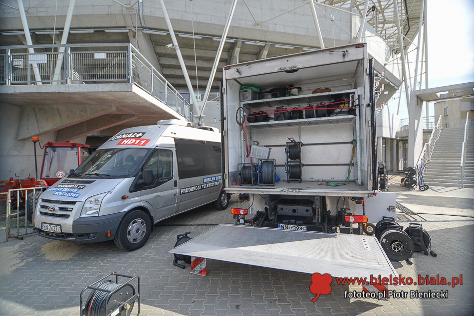 Stadion od zaplecza