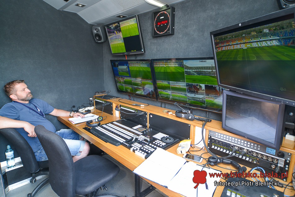 Stadion od zaplecza