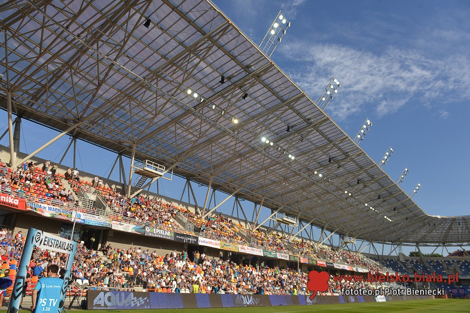 Stadion od zaplecza