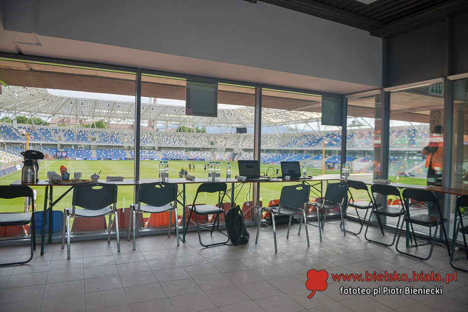 Stadion od zaplecza